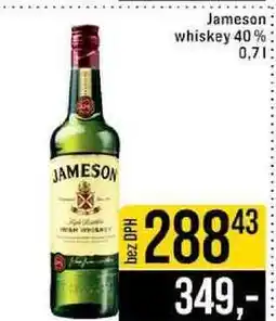 Jip Jameson whiskey 40% nabídka