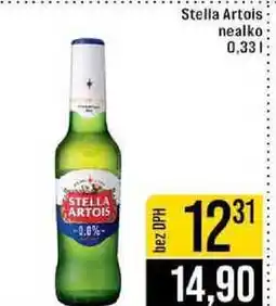 Jip Stella Artois nealko nabídka
