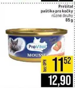 Jip PreVital paštika pro kočky různé druhy nabídka