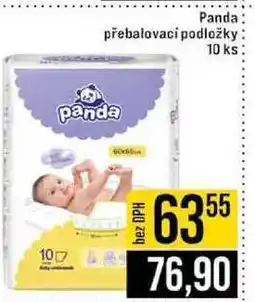 Jip Panda přebalovací podložky 10 ks nabídka