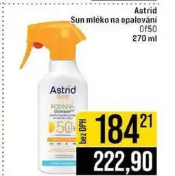 Jip Astrid Sun mléko na opalování Of50 nabídka
