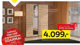 XXXLutz Skříň s posuvnými dveřmi nabídka