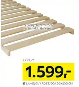 XXXLutz Lamelový rošt nabídka