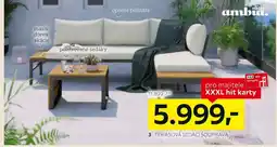 XXXLutz Terasová sedací souprava nabídka