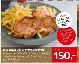 XXXLutz HOFKULTUR Vepřová krkovice nabídka