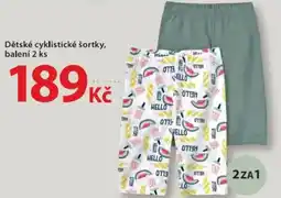 NKD Dětské cyklistické šortky nabídka