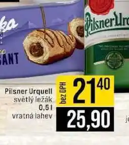 Jip Pilsner Urquell světlý ležák nabídka