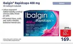 Benu Ibalgin® Rapidcaps nabídka