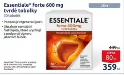 Benu EssentialeⓇ forte 600 mg tvrdé tobolky nabídka