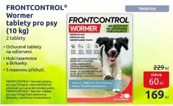 FRONTCONTROL® Wormer tablety pro psy