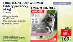 Benu FRONTCONTROL® WORMER tablety pro kočky nabídka