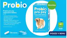 Benu Probio pro psy rozpustné tablety nabídka