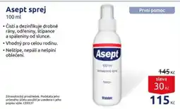 Benu Asept sprej nabídka