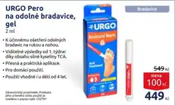 Benu URGO Pero na odolné bradavice, gel nabídka