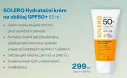 Benu SOLERO Hydratační krém na obličej SPF50+ nabídka