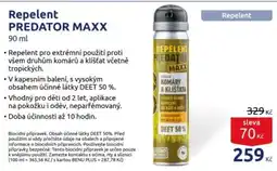 Benu Repelent Predator Maxx nabídka