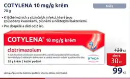 Benu COTYLENA 10 mg/g krém nabídka
