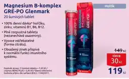 Benu Magnesium B-komplex GRE-PO Glenmark nabídka