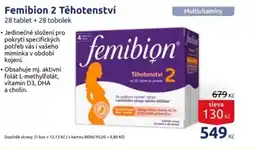 Benu Femibion 2 Těhotenství nabídka