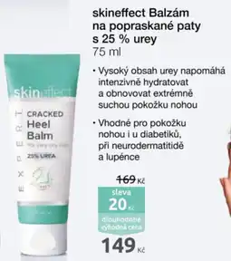 Benu Skineffect Balzám na popraskané paty $ 25% urey nabídka