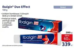 Benu Ibalgin® Duo Effect nabídka