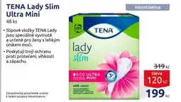 Benu TENA Lady Slim Ultra Mini nabídka