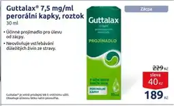 Benu GuttalaxⓇ 7,5 mg/ml perorální kapky, roztok nabídka