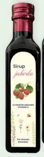 Benu Sirup Jahoda s vysokým obsahem vitaminu C nabídka