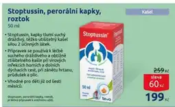 Benu Stoptussin, perorální kapky, roztok nabídka