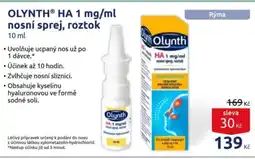 Benu OLYNTHⓇ HA 1 mg/ml nosní sprej, roztok nabídka