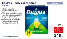 Benu Coldrex Horký nápoj citron nabídka