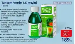 Benu Tantum Verde 1,5 mg/ml nabídka