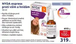 Benu NYDA express proti vším a hnidám nabídka
