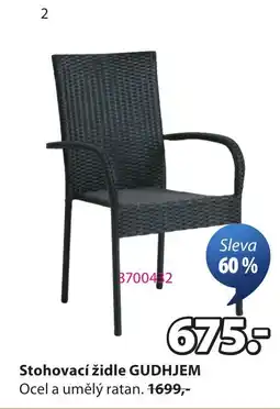 JYSK Stohovací židle GUDHJEM nabídka