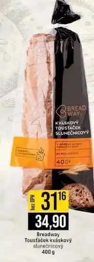 Jip Breadway Tousťáček kváskový slunečnicový nabídka