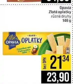 Jip Opavia Zlaté oplatky různé druhy nabídka