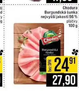 Jip Chodura Burgundska Sunka plátky nabídka