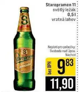 Jip Staropramen 11 světlý ležák nabídka