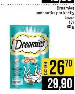 Jip Dreamies pochoutka pro kočky losos sýr nabídka