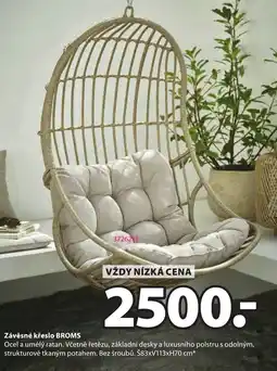 JYSK Závěsné křeslo BROMS nabídka