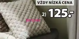 JYSK Dekorační polštář HVIDBLOMME nabídka