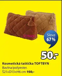 JYSK Kosmetická taštička TOFTBYN nabídka
