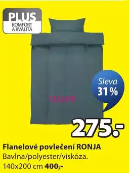 JYSK Flanelové povlečení RONJA nabídka