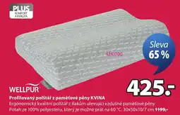 JYSK Profilovaný polštář z paměťové pěny KVINA nabídka
