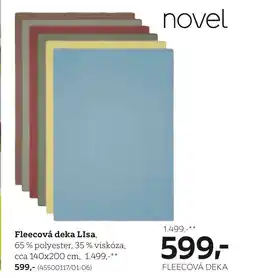 XXXLutz Fleecová deka Lisa nabídka