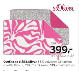 XXXLutz Osuška na pláž S.Oliver nabídka