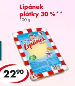 CBA Lipánek plátky 30% nabídka
