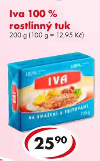 CBA Iva 100% rostlinný tuk nabídka