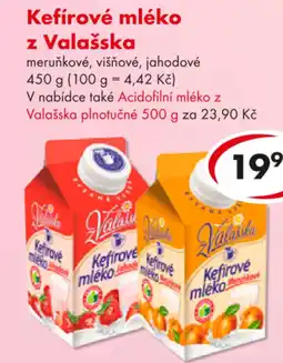 CBA Kefírové mléko z Valašska nabídka