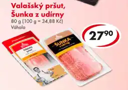 CBA Valašský pršut, Šunka z udírny nabídka